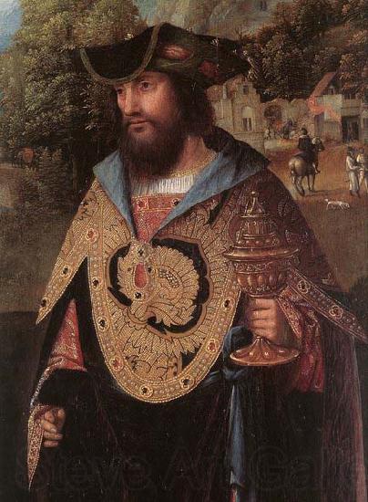 Master of Hoogstraeten Adoration of the Magi France oil painting art